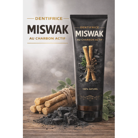 Dentifrice au charbon actif
