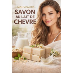 Savon au lait de chèvre