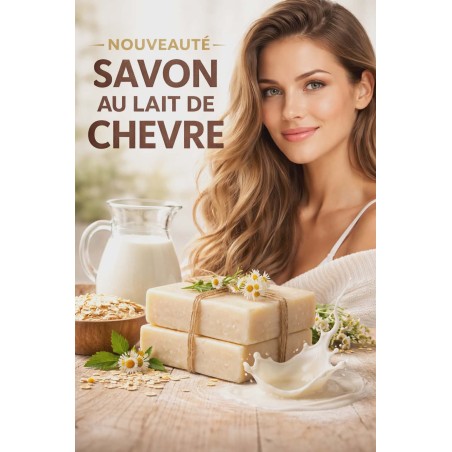 Savon au lait de chèvre